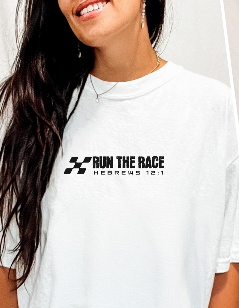 RUN THE RACE T-SHIRT
