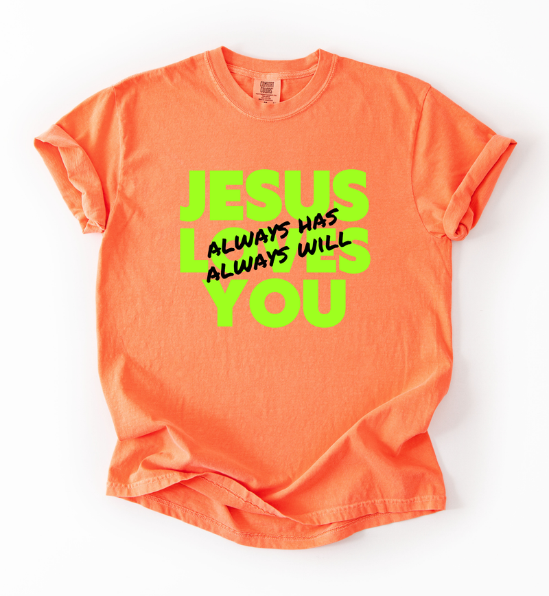 JESUS LOVES YOU T-SHIRT