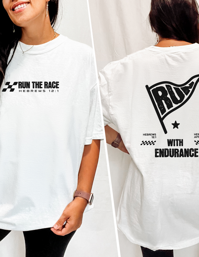 RUN THE RACE T-SHIRT