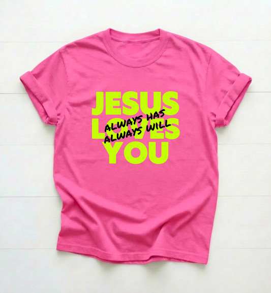 JESUS LOVES YOU T-SHIRT