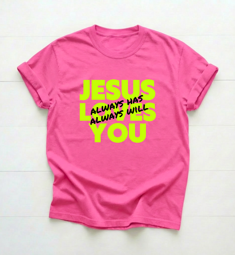 JESUS LOVES YOU T-SHIRT